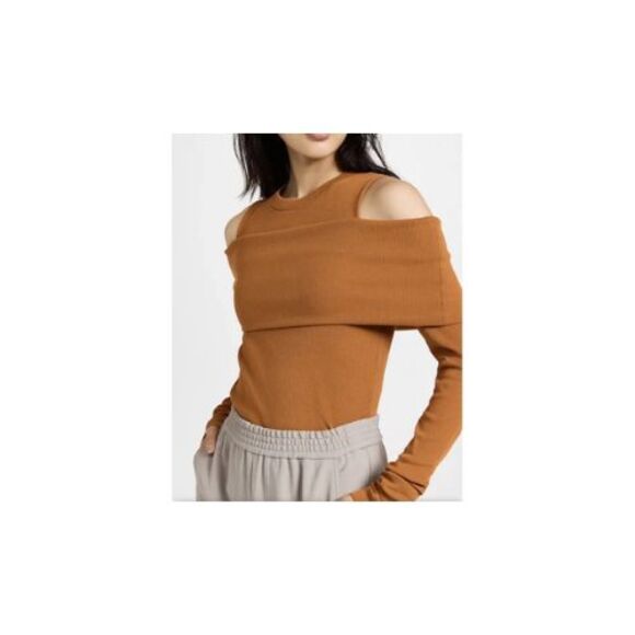 Tanya Taylor Sanna Top Color Caramel Size Large NWT - Picture 1 of 6